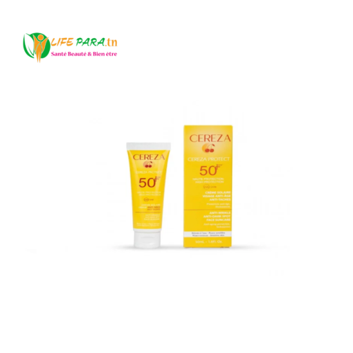 CEREZA CRÈME SOLAIRE ANTI-AGE ANTI-TACHES SPF 50 + 50 ML