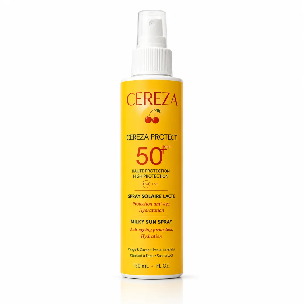 CEREZA PROTECT Ecran spray lactée,150ml CEREZA PROTECT Ecran spray lactée,150ml
