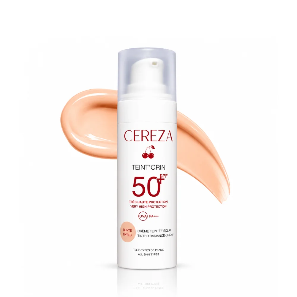 CEREZA TEINT DIVIN ECRAN MINERAL BEIGE PORCELAINE SPF50+ CEREZA TEINT DIVIN ECRAN MINERAL BEIGE PORCELAINE SPF50+