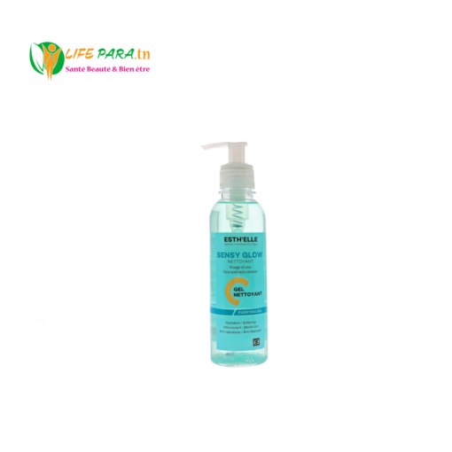 ESTHELLE SENSY GLOW GEL NETTOYANT VISAGE ET COU 250ML