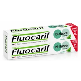 FLUOCARIL DENTIFRICE BI-FLUORÉ MENTHE 145MG, 75ML LOT DE 2