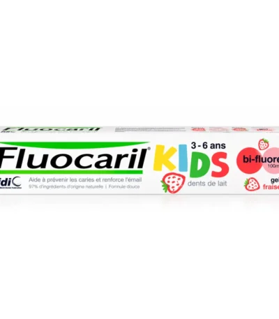 FLUOCARIL Dentifrice Kids Gel Fraise Bi-fluoré 3-6 ANS 100mg, 50ML