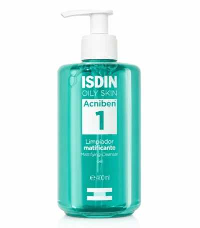 ISDIN ACNIBEN GEL NETTOYANT MATIFIANT 400 ML-8429420227590