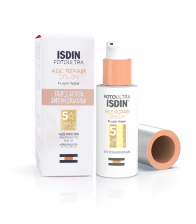ISDIN ÉCRAN SOLAIRE AGE REPAIR COLOR TRIPLE ACTION SPF 50+ 50 ml