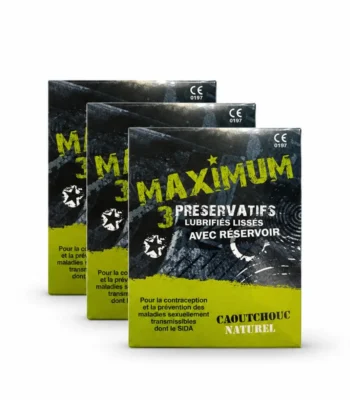 Préservatifs Maximum Fins et Lubrifiés