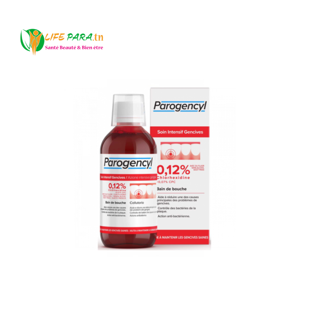 Parogencyl Bain de bouche Soin Intensif Gencives