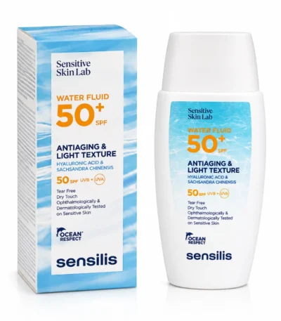 SENSILIS SENSITIVE SKIN WATER FLUID TEINTE SPF50+ 40ML