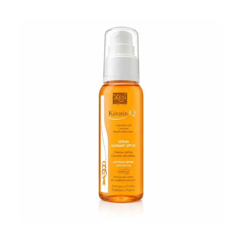XEN Kératin Q10 Serum Gainant SPF 30 /60ML