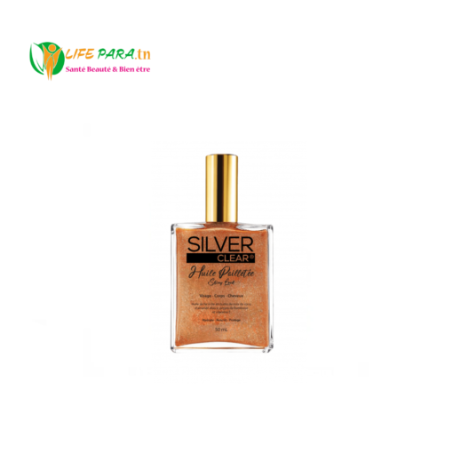 Silver clear huile seche pailletee 50ml