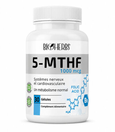 Herbex 5-MTHF Vitamine B9 Bte30 gélules-6191423302063