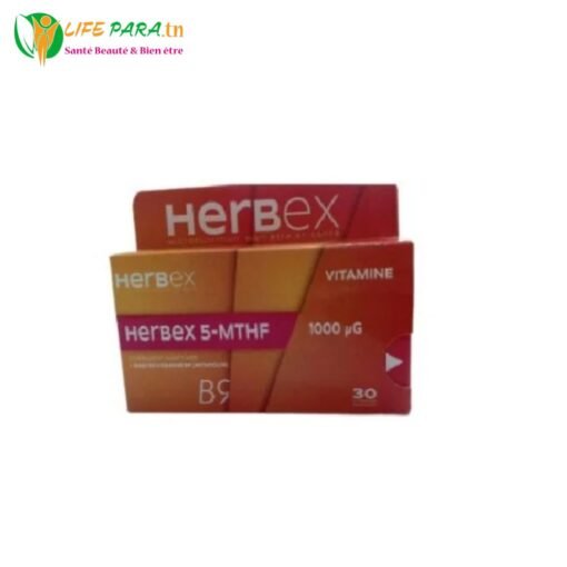 Herbex 5-MTHF Vitamine B9 Bte30 gélules