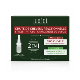 Luxéol Chute de Cheveux Réactionnelle 2 en 1 14 x 7ml