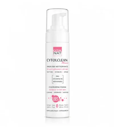 CYTOLCLEAN Mousse Nettoyante peaux normales à sèches 150 ml