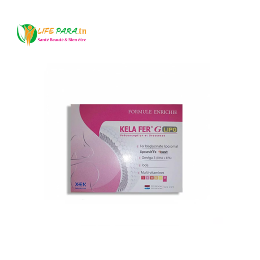KELA FER G LIPO - 30 capsules