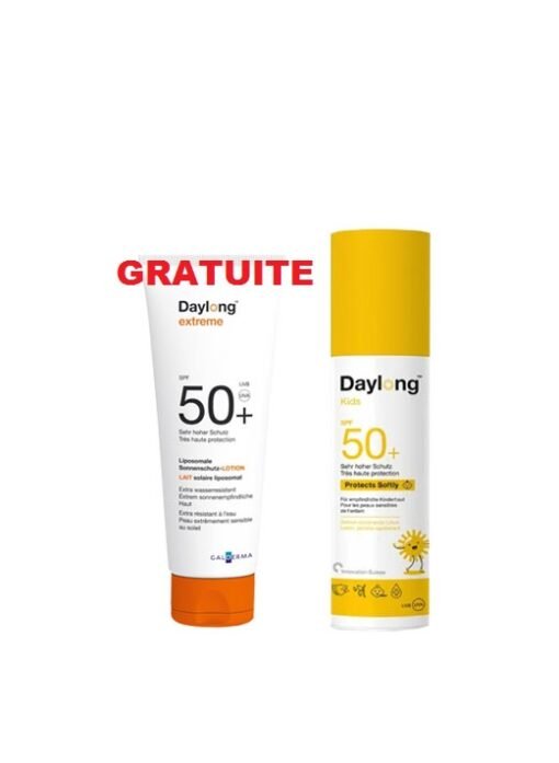 DAYLONG Pack Solaire kids 150ml + lait 50ml SPF50+ GRATUITE