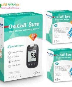 ON CALL SURE GLUCOMÈTRE APPAREIL + 100 BANDELETTES LIVRAISON GRATUITE