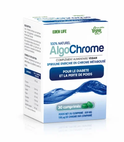 EDEN LIFE ALGO CHROME 30 COMPRIMES