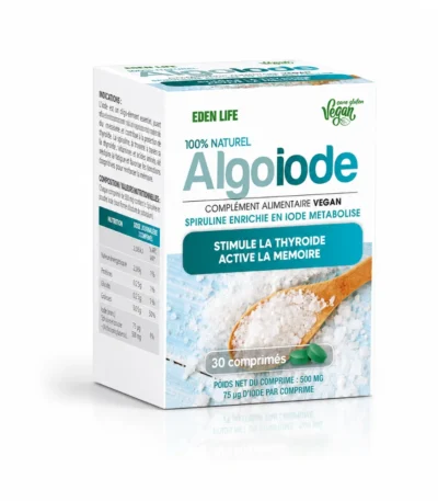 EDEN LIFE ALGO IODE 30 COMPRIMÉS
