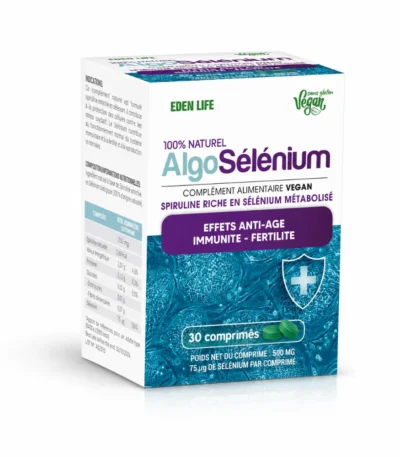 EDEN LIFE ALGO SELENIUM 30 COMPRIMES