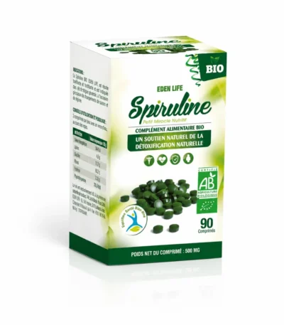 EDEN LIFE SPIRULINE 90 comprimés