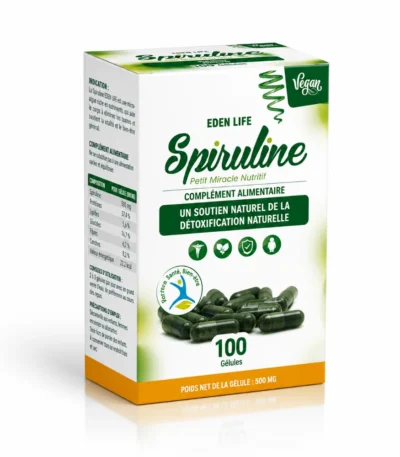 EDEN LIFE Spiruline 100 Gélules-6191450500180