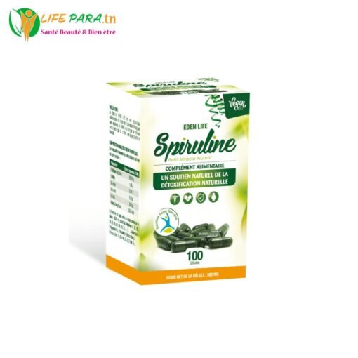 EDEN LIFE Spiruline 100 Gélules