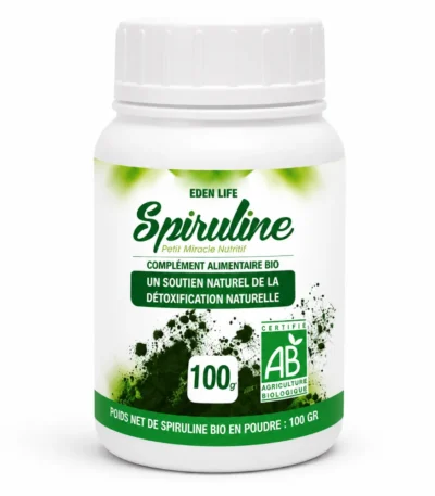 EDEN LIFE Spiruline Poudre 100 gr