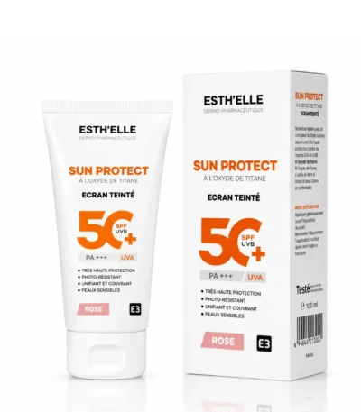 ESTHELLE SUN PROTECT ECRAN TEINTE ROSE SPF50+ 50GR