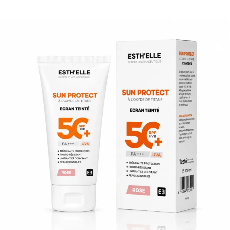ESTHELLE SUN PROTECT ECRAN TEINTE ROSE SPF50+ 50GR