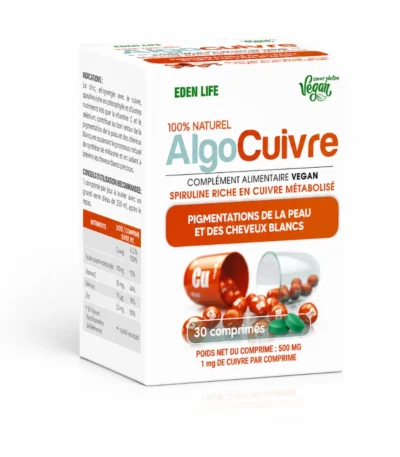 Eden Life AlgoCuivre 30 comprimés