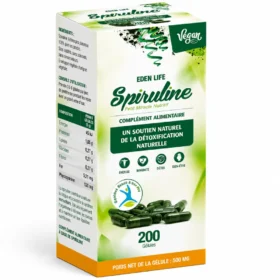 Eden Life Spiruline 200 gélules