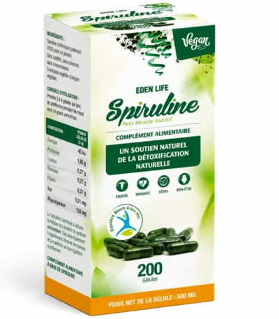 Eden Life Spiruline 200 gélules