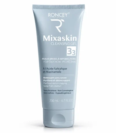 RONCEY MIXASKIN GEL NETTOYANT PEAUX NORMALES A MIXTES 200ML-6192010066894