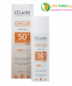 ECLAIRE SUNCLAR - ECRAN FLUIDE COLOR  ANTI TACHES SPF 50+ 50ML
