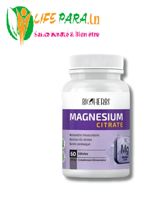 BIOHERBS - MAGNESIUM CITRATE 60 GELULES