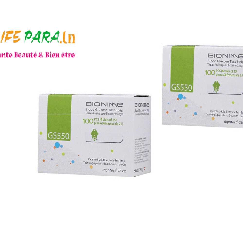 BIONIME Boite de bandelettes, 100+100 (LIVRAISON GRATUITE)