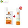 LA ROCHE POSAY Pack Duo ANTHELIOS UVMUNE 400 fluide spf 50+invisible ou teinté & ANTHELIOS brume solaire spf 50+
