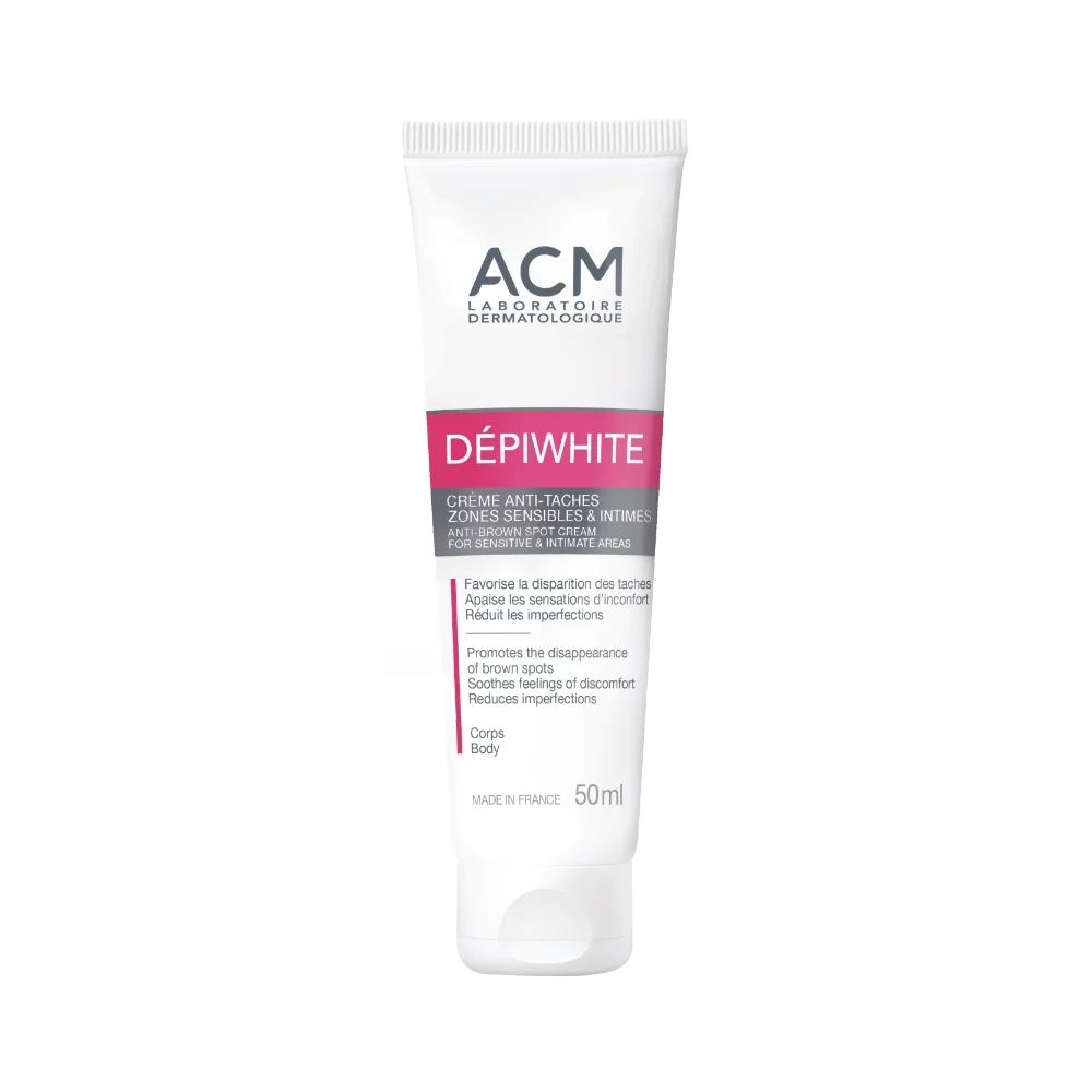 ACM DEPIWHITE CREME ECLAIRCISSANTE ZONES INTIMES ET SENSIBLES 50 ML ACM DEPIWHITE CREME ECLAIRCISSANTE ZONES INTIMES ET SENSIBLES 50 ML-3760095255170