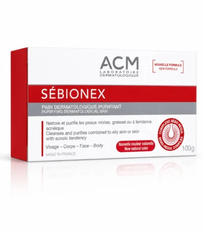 ACM SEBIONEX pain dermatologique purifiant 100 gr