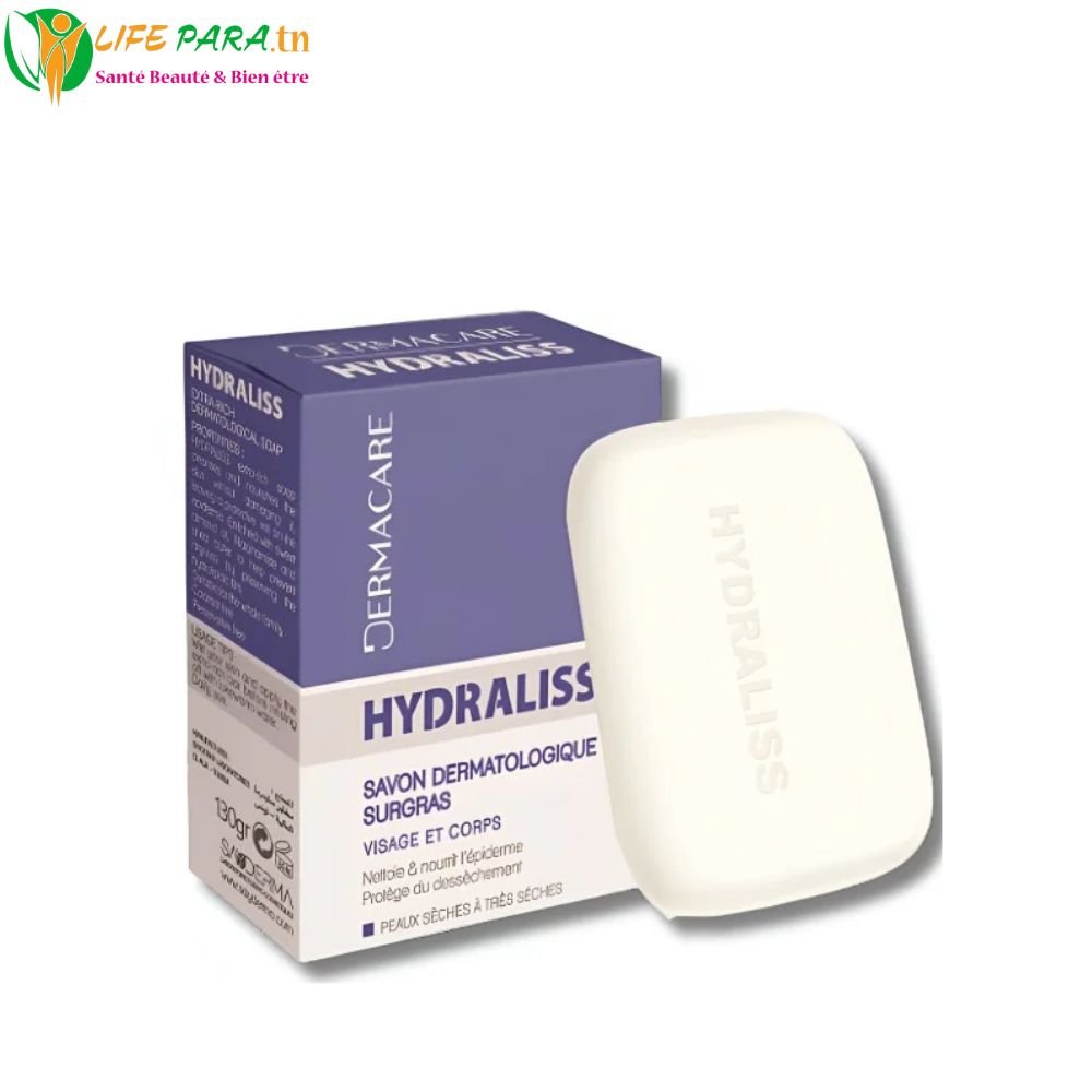 DERMACARE HYDRALISS Savon Dermatologique Surgras 130gr (1)