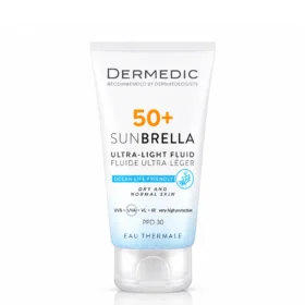 DERMEDIC SUNBRELLA FLUIDE ULTRA LEGER SPF50+ PEAUX NORMALES ET SECHES 40ML