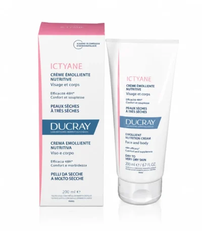 DUCRAY ICTYANE crème émolliente nutritive 200 ml