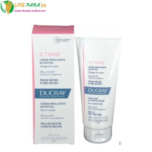 DUCRAY ICTYANE crème émolliente nutritive 200 ml