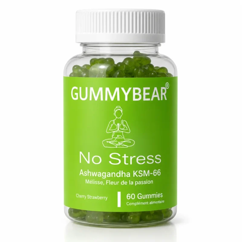 GUMMYBEAR No Stress 60 gummies-6192316600075