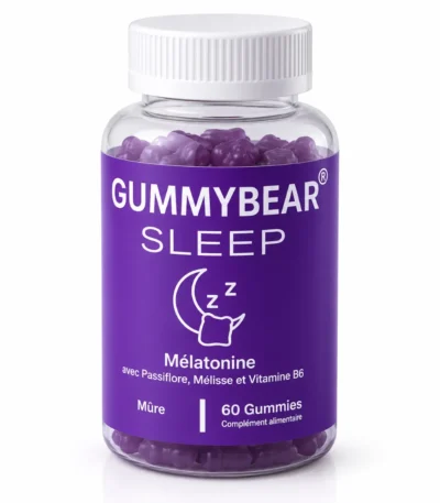 GUMMYBEAR Sleep 60 Gummies-6192316600143