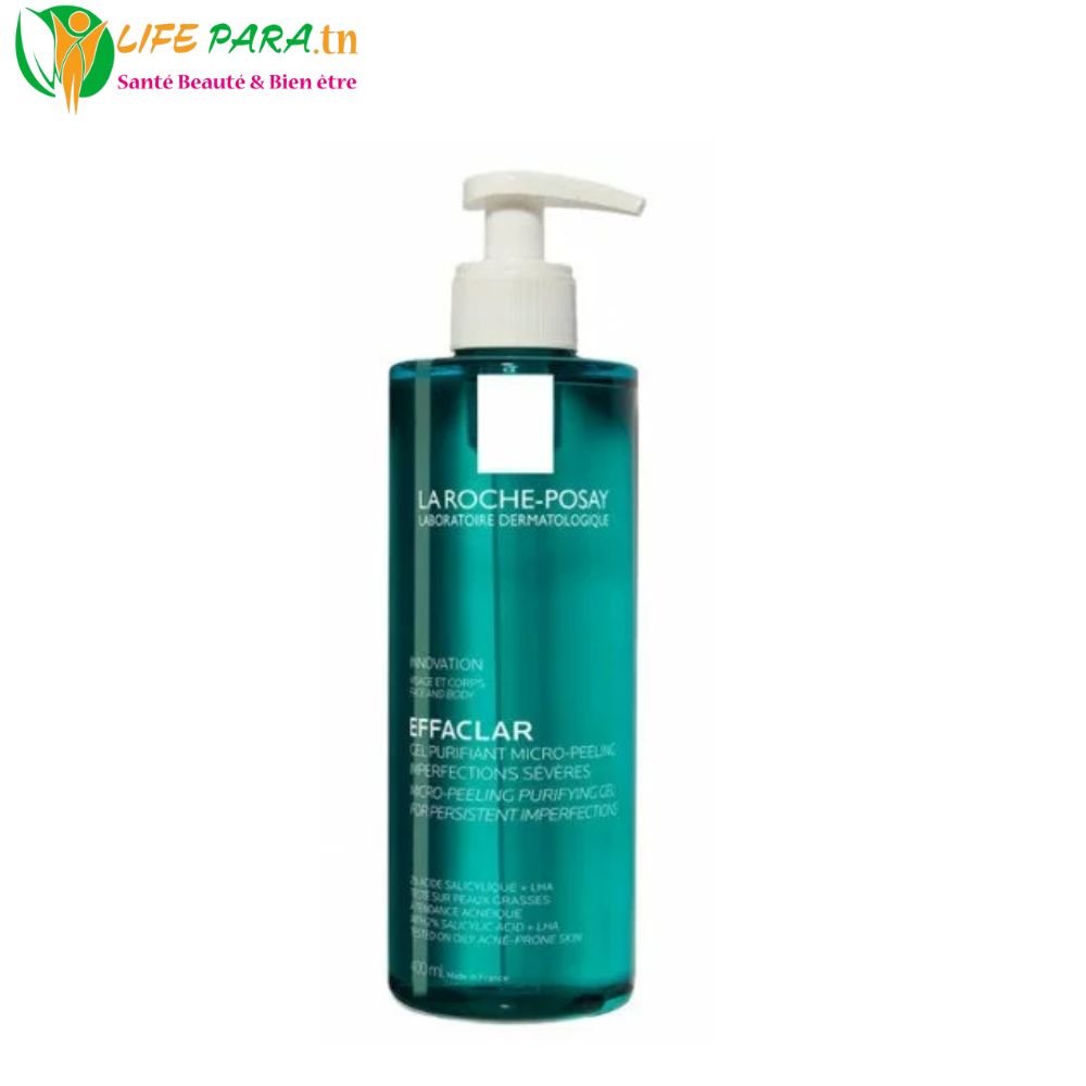 LA ROCHE POSAY EFFACLAR GEL PURRIFIANT MICRO PEELING 400 ML