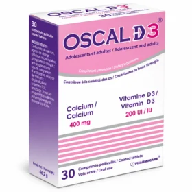PHARMACARE OSCAL D3 30 comprimés