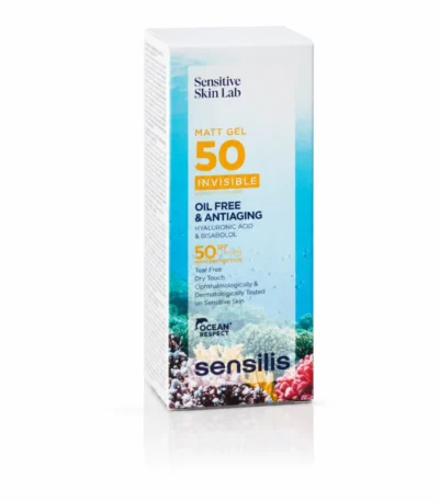 SENSILIS GEL MAT OIL FREE INVISIBLE ANTI AGE SPF50 40 ml