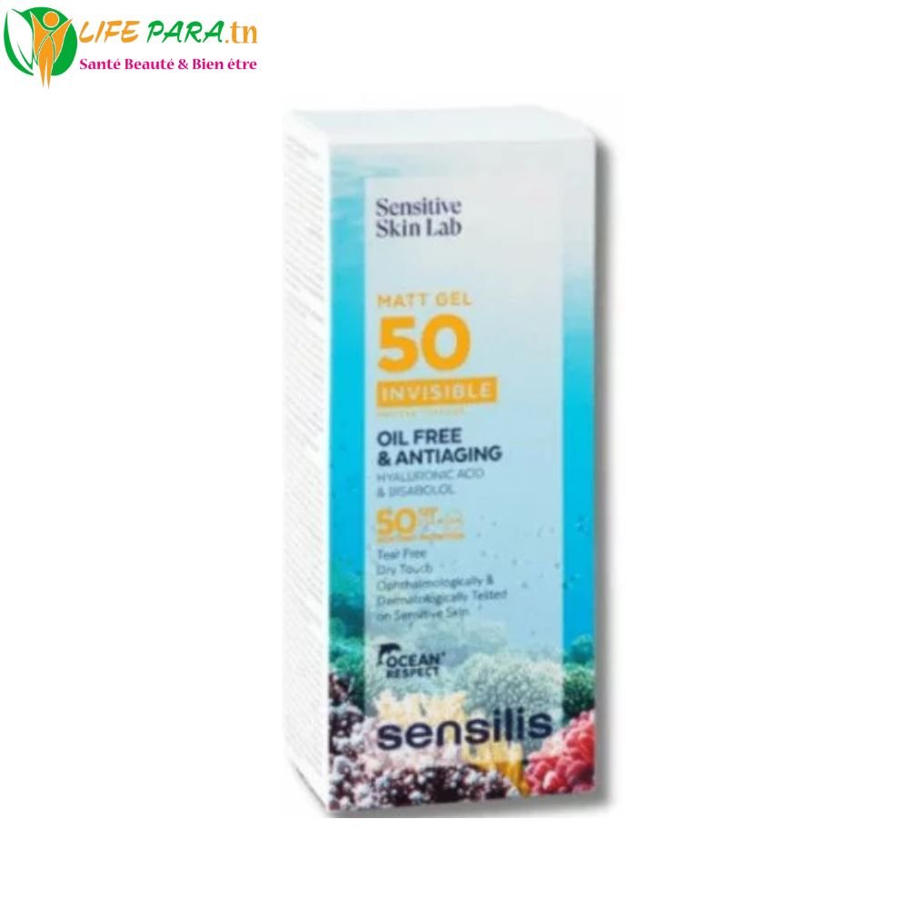 SENSILIS GEL MAT OIL FREE INVISIBLE ANTI AGE SPF50 40 ml