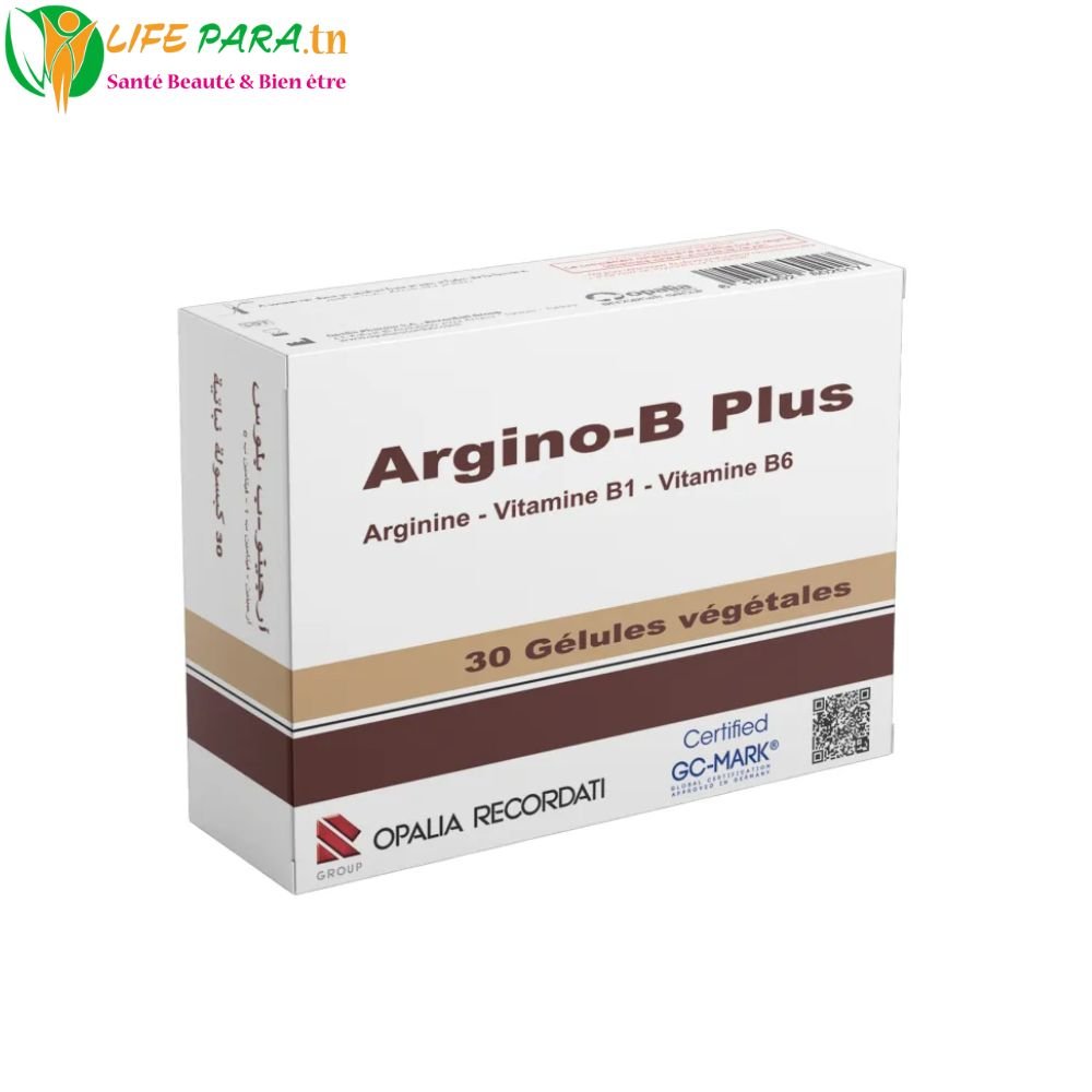 ARGINO-B Plus 30 gélules végétales